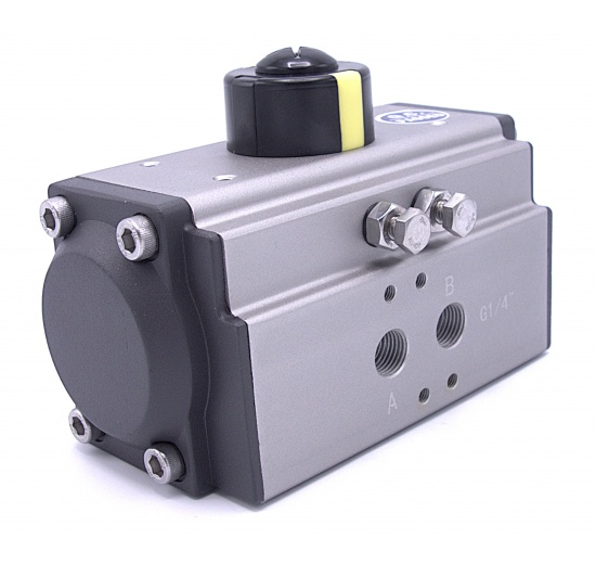 Pneumatic drive, double acting