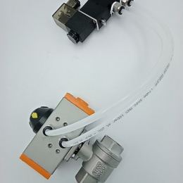 Pneumatic drive, double acting with PILOT VALVE