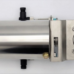 Pneumatically Operated Butterfly Valve, Threaded, type G-G DN20