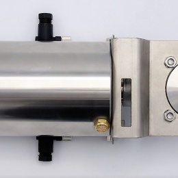 Pneumatically Operated Butterfly Valve, Threaded / Welded, type G-S DN20