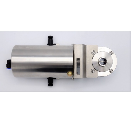 Pneumatically Operated Butterfly Valve, Threaded / Welded, type G-S DN20