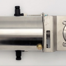 Pneumatically Operated Butterfly Valve, Threaded / Welded, type G-S DN32