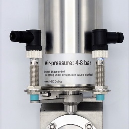 Pneumatically Operated Butterfly Valve, type C-C DN20