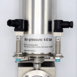 Pneumatically Operated Butterfly Valve, type C-C DN32