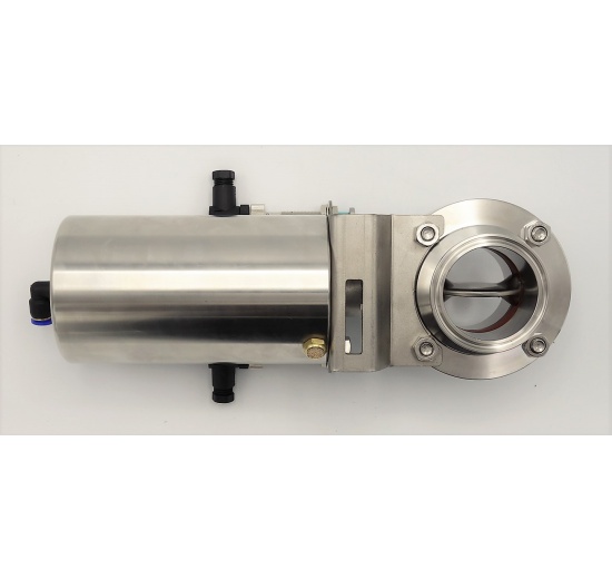 Pneumatically Operated Butterfly Valve, type C-C | DN50