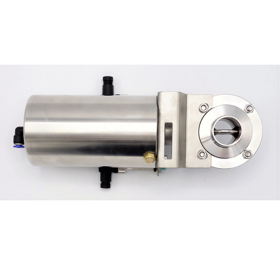 Pneumatically Operated Butterfly Valve, Welded, type S-S | DN32