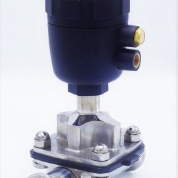 Pneumatically Operated Diaphragm Valve, CLAMP Connection DN40