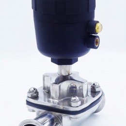 Pneumatically Operated Diaphragm Valve, CLAMP Connection DN50