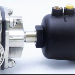 Pneumatically Operated Diaphragm Valve, CLAMP Connection DN50