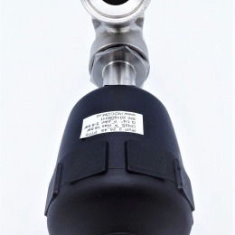 Pneumatically Operated Valve With A Slant Seat-45° CLAMP DN25