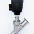 Pneumatically Operated Valve With A Slant Seat-45°, CLAMP