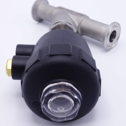 Pneumatically-operated Valves, Angle Seat - 45° CLAMP DIN 32676 (34 mm)