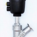 Pneumatically-operated Valves, Angle Seat - 45°, CLAMP