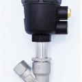 Pneumatically-operated Valves, Angle Seat - 45°G-thread 1/2" seal PPL
