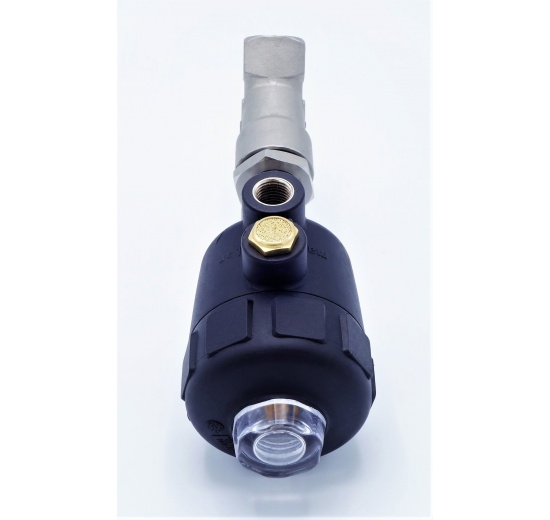 Pneumatically-operated Valves, Angle Seat - 45° G-thread 1/2" seal PPL