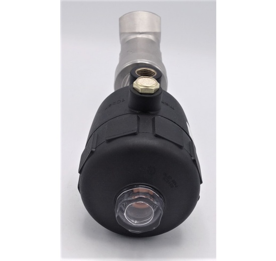 Pneumatically-operated Valves, Angle Seat - 45° G-thread 1"