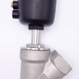 Pneumatically-operated Valves, Angle Seat - 45° G-thread 2" Seal PPL