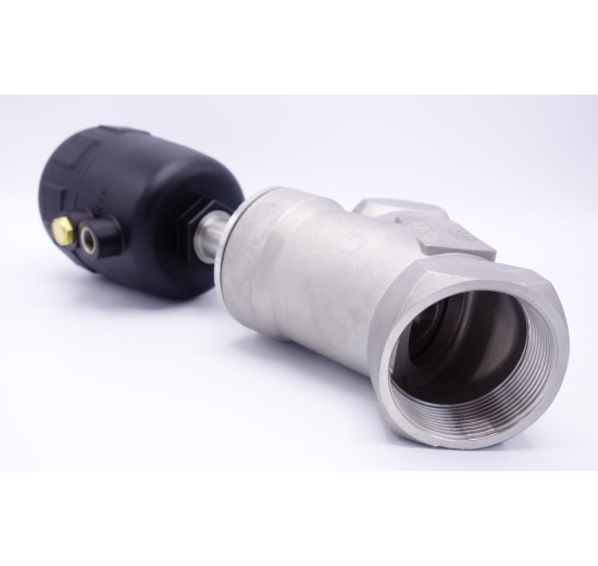 Pneumatically-operated Valves, Angle Seat - 45° G-thread 2" Seal PPL