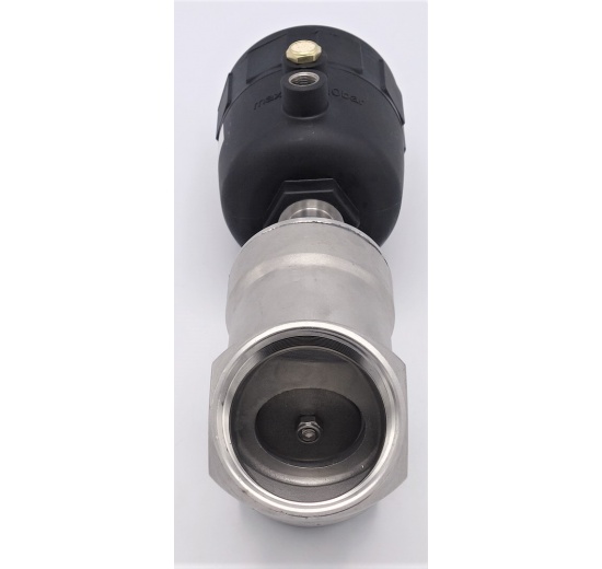 Pneumatically-operated Valves, Angle Seat - 45° G-thread 2"