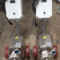 Portable centrifugal pumps with opened impeller