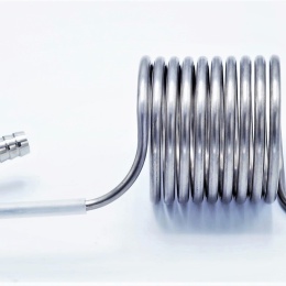 possibility of using a spiral, JG or 6 mm tube are not included in the delivery, JG tube can be sent on request