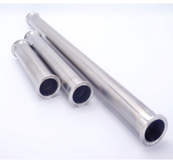 potrubní díly s CLAMP koncovkami