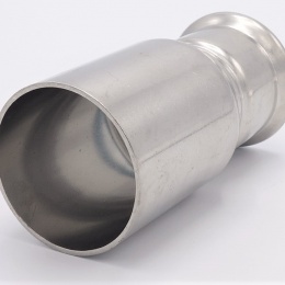 Press reduction (reduced nipple) M/F 54/42 mm, stainless steel