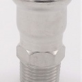 Pressing Reducer Stainless Steel /external thread (threaded adapter)| 22 mm_1/2"