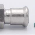 Pressing Reducer Stainless Steel / external thread (threaded adapter)