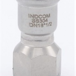 Pressing Reducer Stainless Steel / internal thread (threaded adapter) |18 mm_1/2"