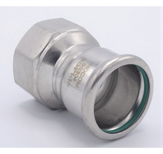 Pressing Reducer Stainless Steel / internal thread (threaded adapter) |35 mm_1 1/4"
