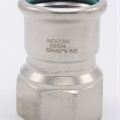 Pressing Reducer Stainless Steel / internal thread (threaded adapter) 42 mm_1 1/2"