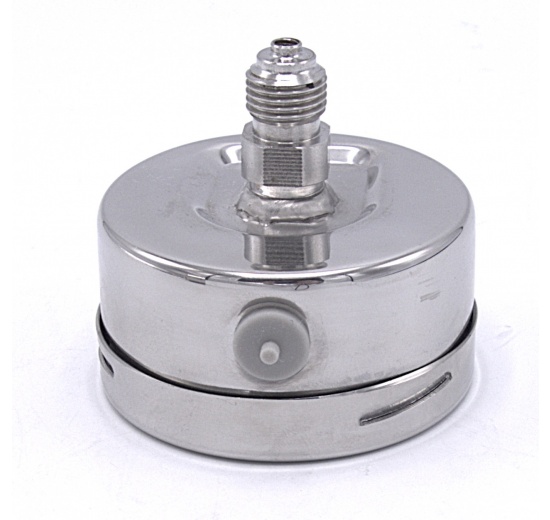 Pressure gauges with back (axial) connection, dial size 63 mm