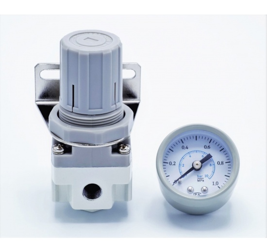 Pressure reducing valve G 1/4" 550 l/minserves to increase and decrease the inlet pressure to the desired value at the outlet