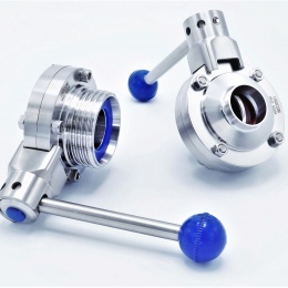 přímé motýlové klapky, typ G-S (závit/navařovací), DN 32