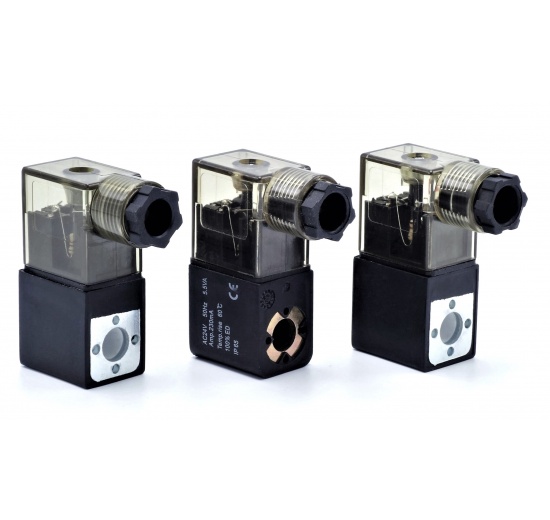 příslušenství pro elektromagnetické rozvaděče (pilotní ventily)