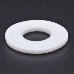 PTFE gasket (teflon), clamp DN 15, collar 34 mm