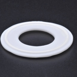 PTFE gasket(teflon), clamp DN 25, for collar 50,5 mm