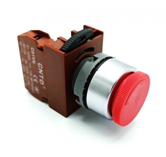 Red central button STOP