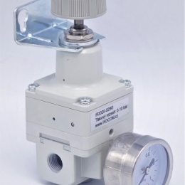 Reducing valve with fine regulation G 1/4", range 0.1-10 bar