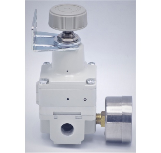 Reducing valve with fine regulation G 1/4", range 0.1-4 bar