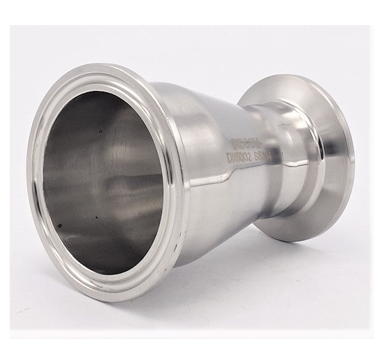 Reduction centric, clamp DN50/32, stainless steel