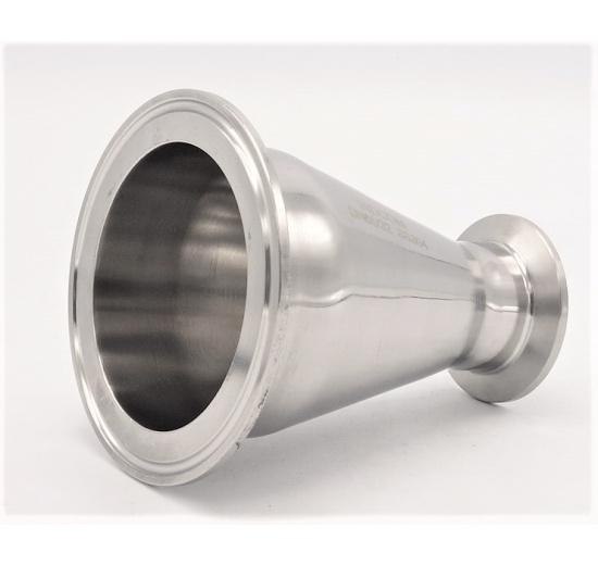 Reduction centric, clamp DN65/32, stainless steel