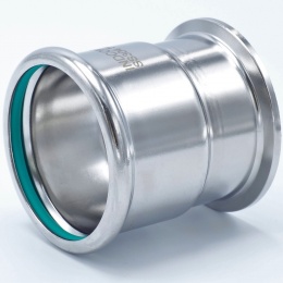 Reduction/CLAMP DIN 32676, 54 mm_CLAMP collar 64 mm