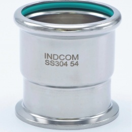 Reduction/CLAMP DIN 32676, 54 mm_CLAMP collar 64 mm