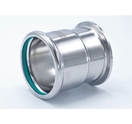 Reduction/CLAMP DIN 32676, 54 mm_CLAMP collar 64 mm