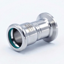 Reduction/CLAMP DIN 32676, Press Fittings 22 mm_CLAMP collar 34 mm