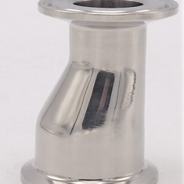 Reduction eccentric, clamp DN40/25, stainless steel