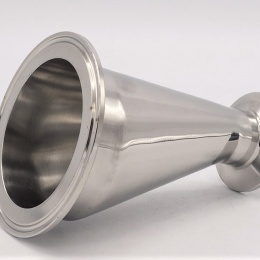 Reduction excentric, clamp | DN65/25