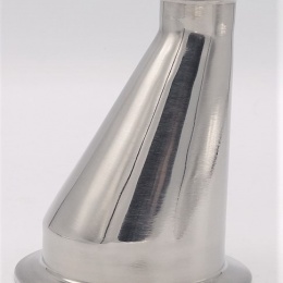 Reduction excentric, clamp | DN65/25